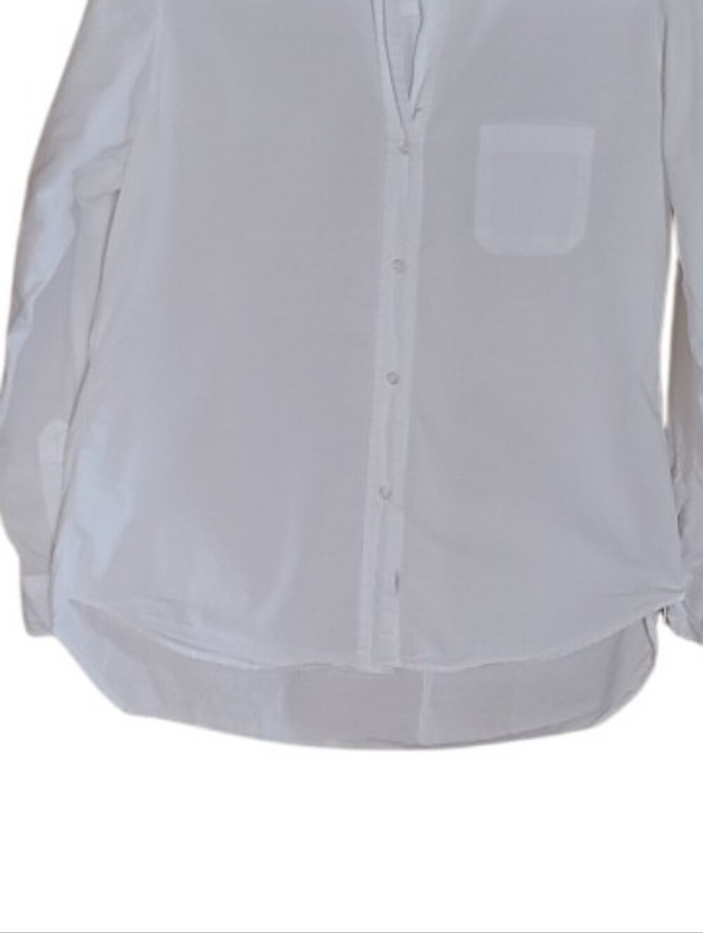 Grayson By Frank &Eileen The Hero 100% Cotton Button Down Top White - Picture 6 of 16